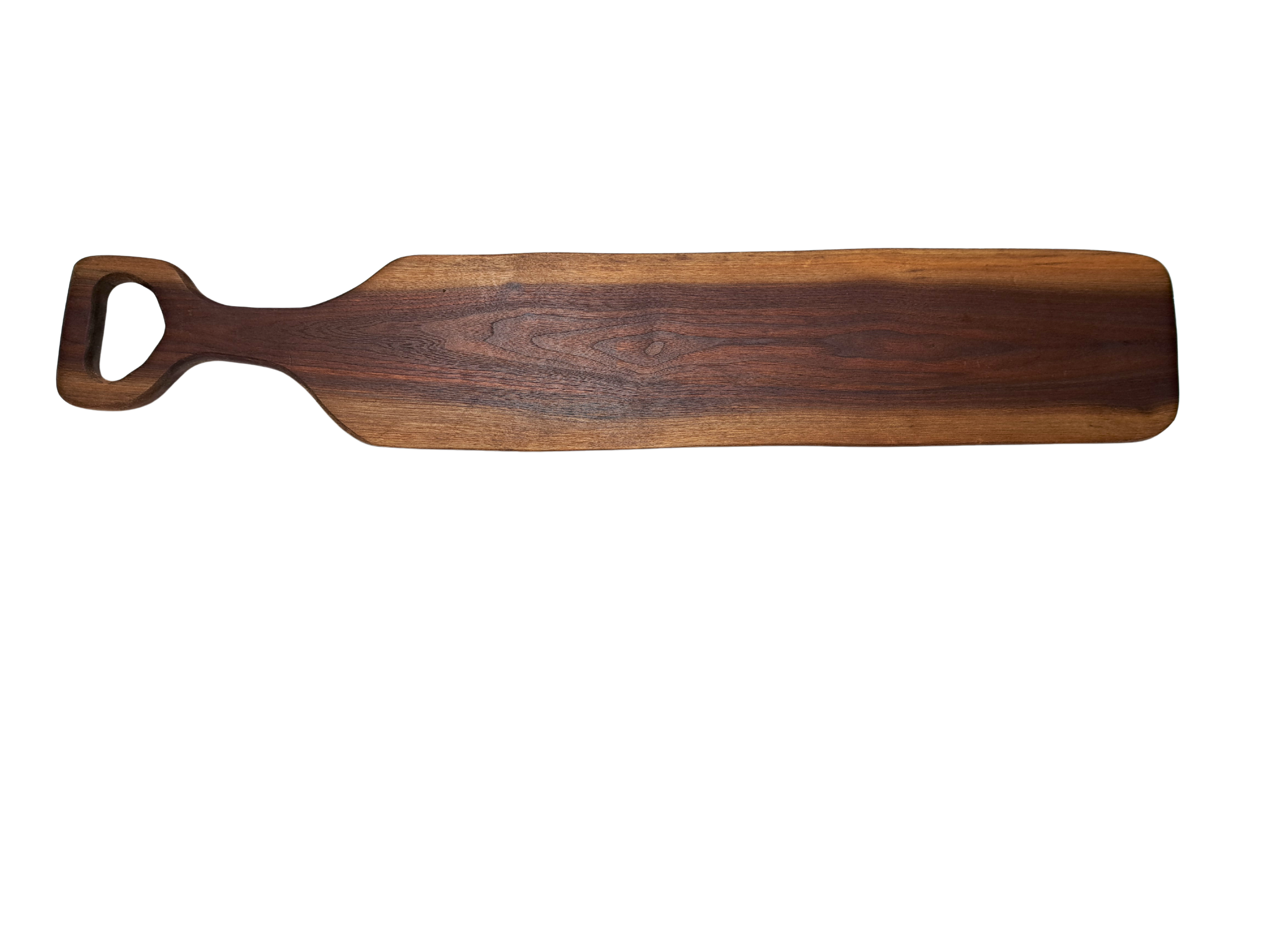 Finished board with handle