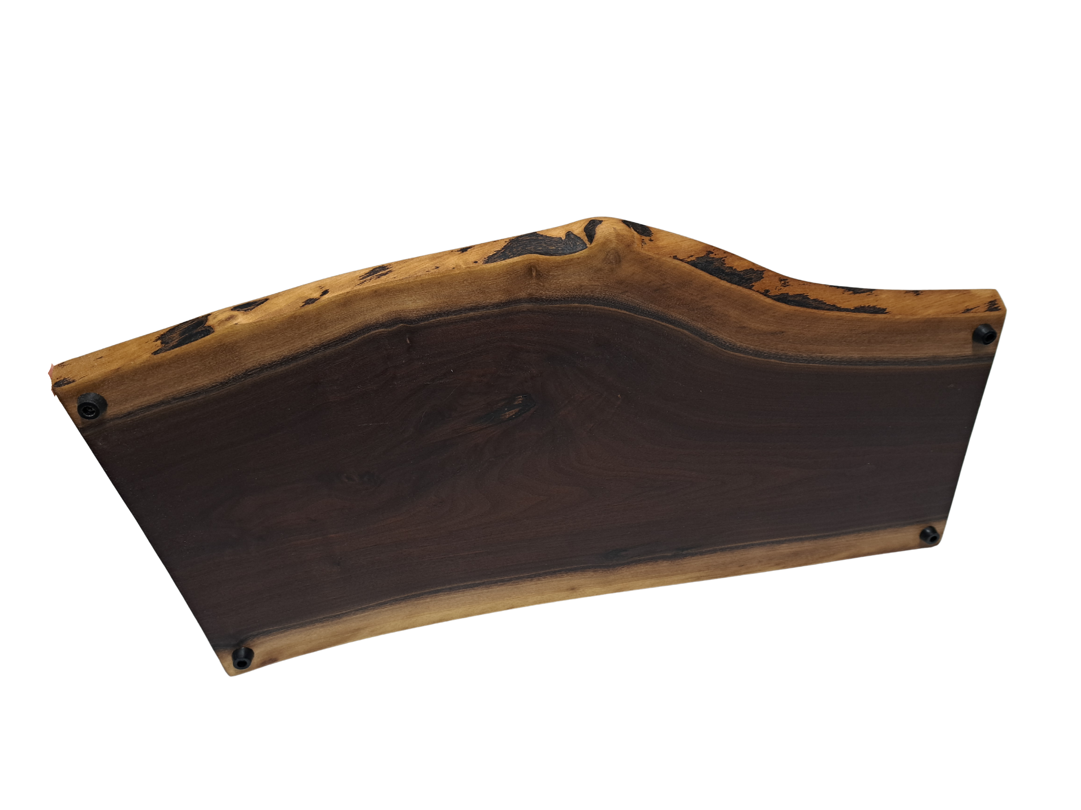 Custom Walnut Charcuterie Board with Maple Inlay – “If You Can Read This, It’s Time to Go Home”