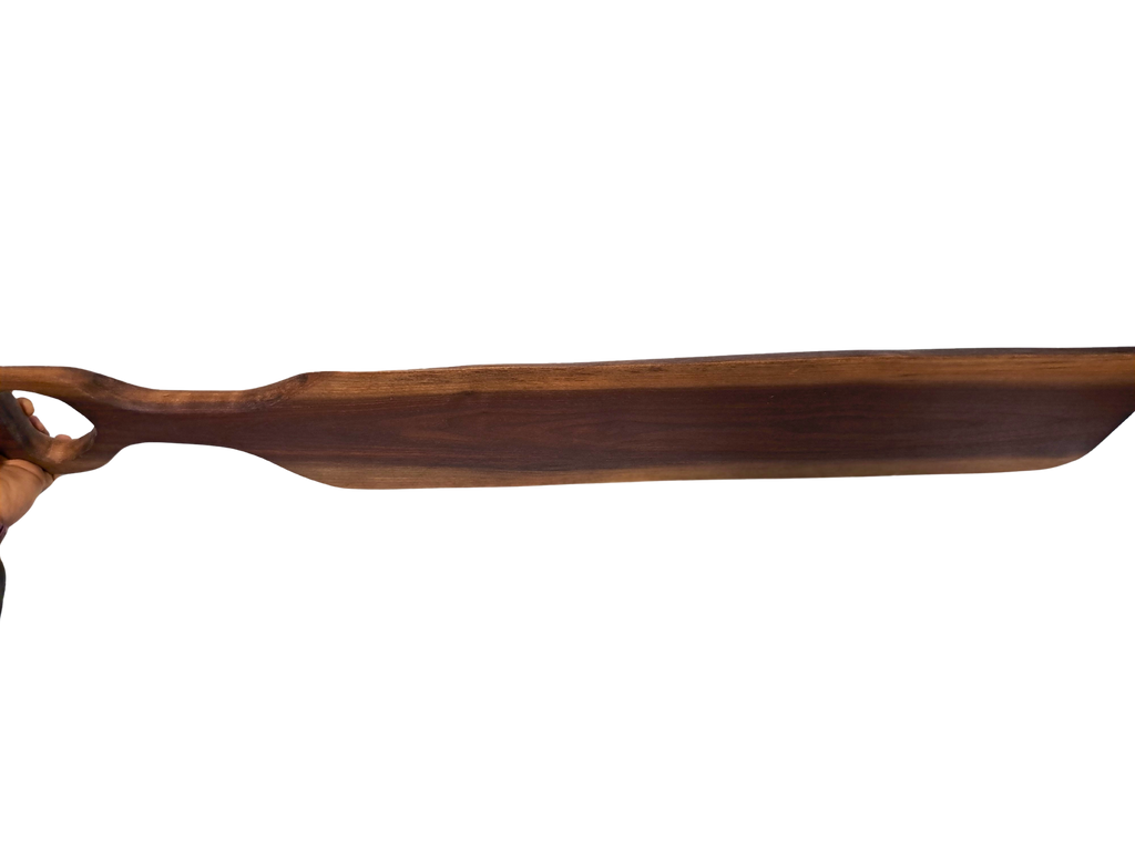 Finished board with handle