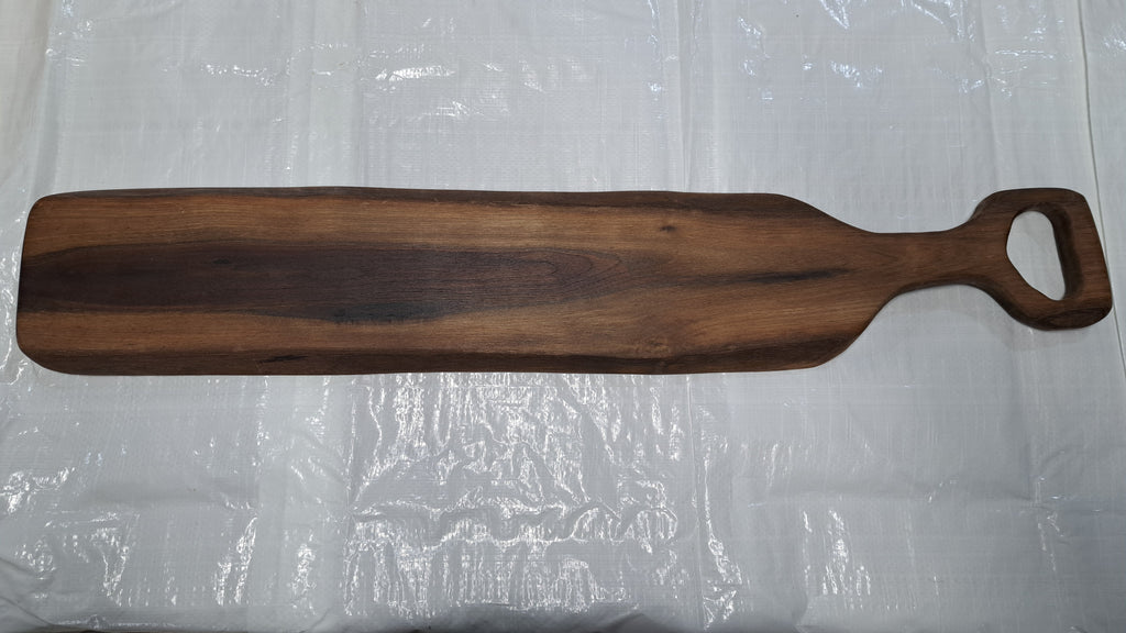Finished board with handle